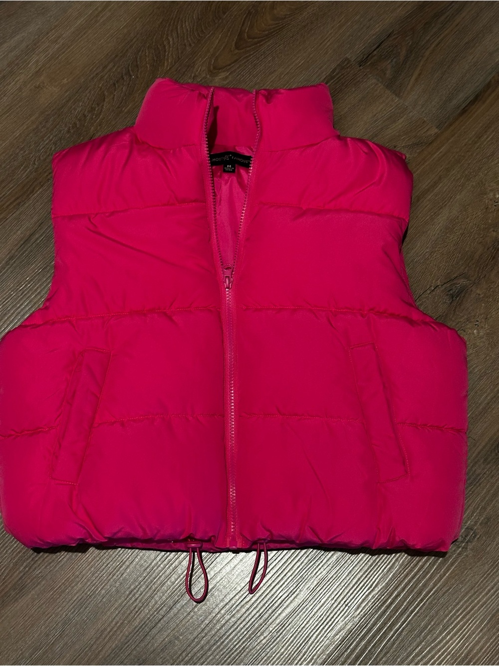 Almost Famous Hot Pink Puffer Vest for Kids